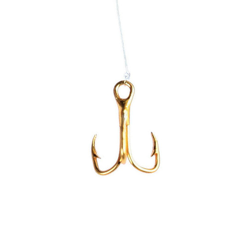 673H-16 Snelled Treble Hook, Size 16, 1