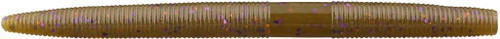 6" Senko / 5 Pack / Green Pumpkin W/ Purple & Copp