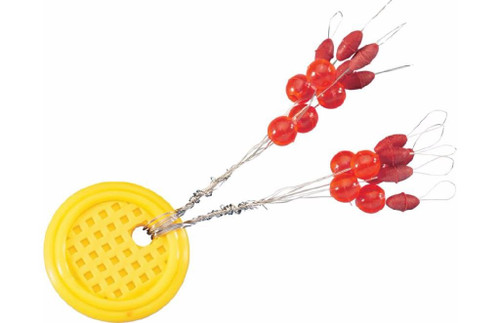 Bobber Stop Eggs W/Beads(10),2-4Ln