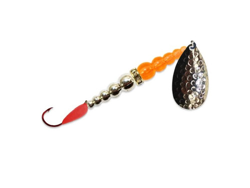 Mack's Lure Kokanee Killer Single - Nickel/Fire Orange/Chrome/Cerise, 6