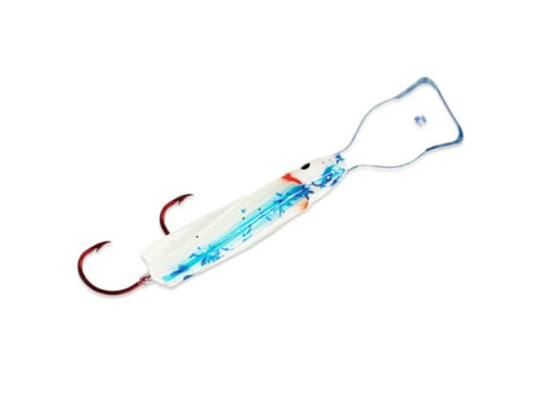 Pee Wee Wiggle Hoochie Blue Spat Back 1.5