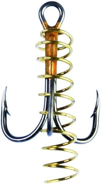 2X Treble Soft Bait W/Spring