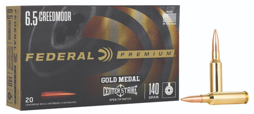 Federal 6.5 Creedmoor 140 GR  Ammo GM65CRDOTM1-604544685176