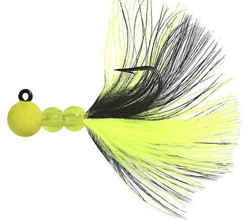 Beau Pro Marabou Jig 1/32,Yellow