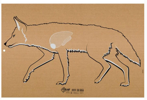 15731 EZ Aim Coyote Corrugated Silhouette - 23 x 3-026509075899