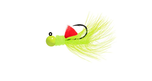Aerojig Hackle 1/8OZ, Chart/Red