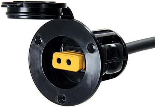 Flush Mount Power Port (Black)