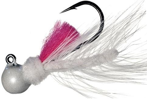 HACKLE 1/4oz, WHITE/CERISE