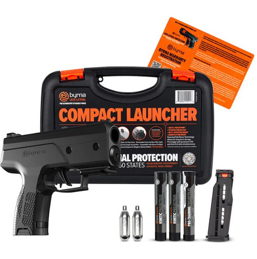Byrna Compact Launcher Universal Kit CK61300-1-BLK-810042115118