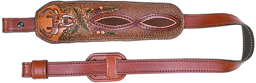 AA&E Leathercraft Brown Trophy Sling 8501038 210-818337010223