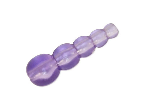 Mack's Lure Wedding Ring Tapered Beads - Purple, 1 / 10-Pack