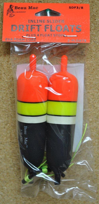 Drift Floats Eva 3/8OZ 2Pk