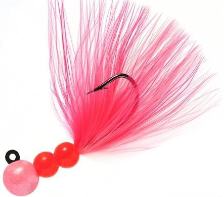 Beau Smj Marabou Jig 1/8,PL-Pk/W