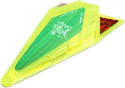 Scent Flash Tri Flasher CHARTREUSE UV SLV/GRN SLV/