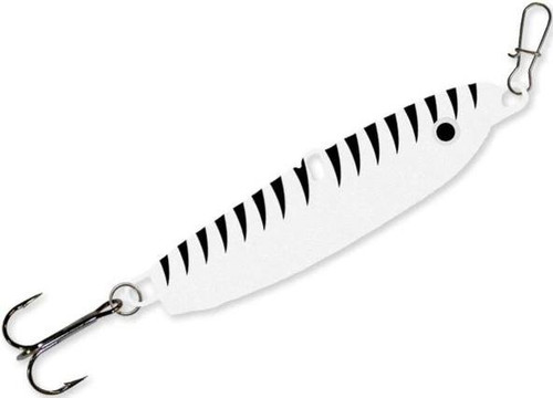 Mack's Lure Sonic Baitfish - Glow White, 1/4 oz / #1