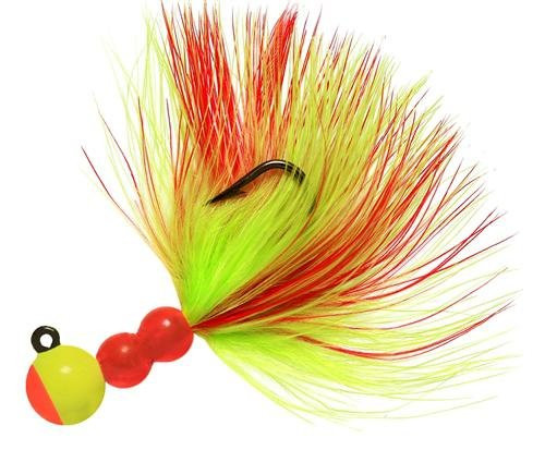 Beau Smj Marabou Jig 1/4,Flame/C
