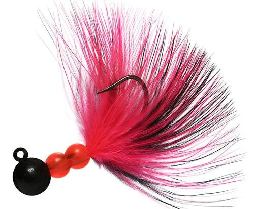 Beau Smj Marabou Jig 1/4,Black/B