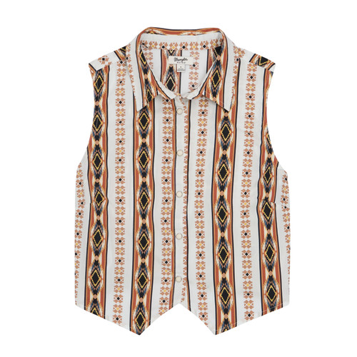 Wrangler Retro® Vintage Sleeveless Snap Shirt