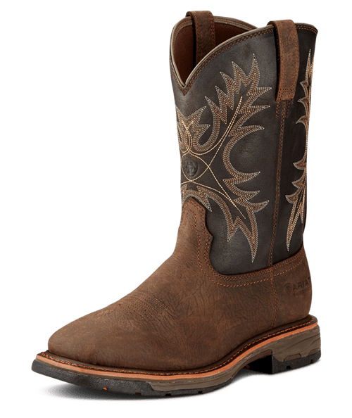 WorkHog Waterproof Wide Square Toe  Work Boot