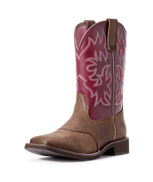 Delilah Wide Square Toe Western Boot