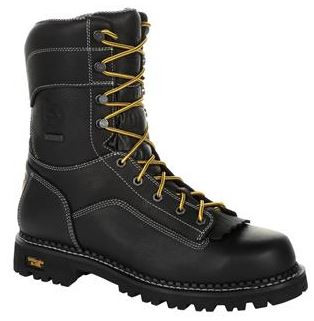 Amp Light Low Heel Logger Men Black