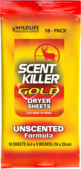 Scent Killer® Gold® Dryer Sheets