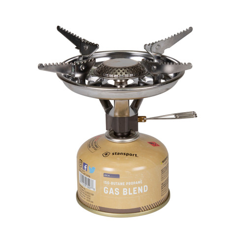 Stansport ISO-Butane Backpack Stove - 12,000 BTU