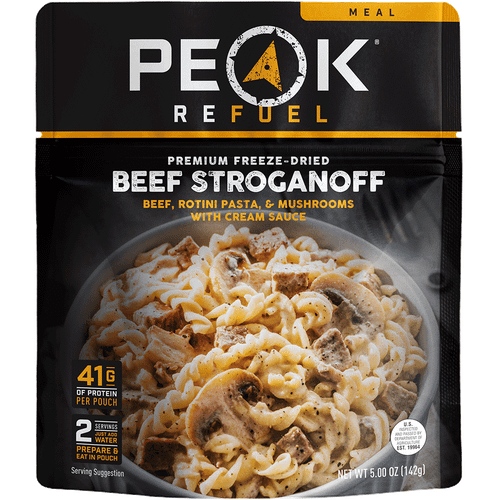 Peak Refuel Beef Stroganoff