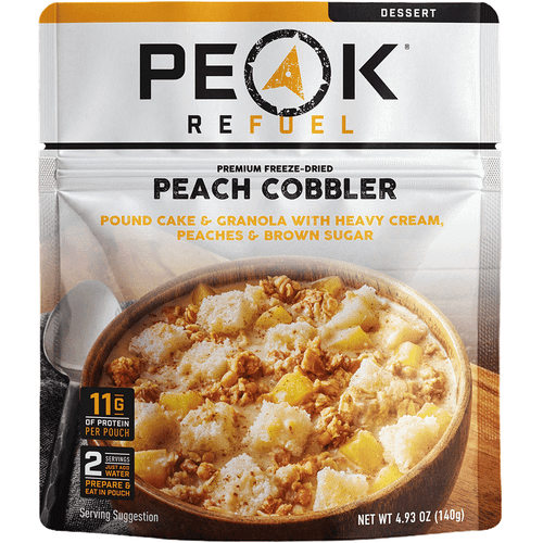 Peak Refuel Peach Cobbler