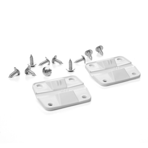 Coleman HINGE 4 SCREW 6262A250 WHITE 2PK C006