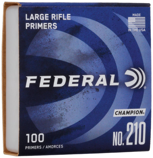 Federal Champion Centerfire Primer, Large Rifle - 100 Count