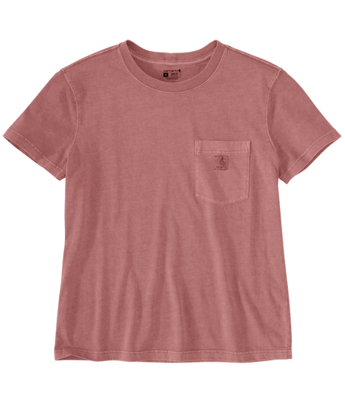 106272-P54SREG W Irvine Rlxd Gmnt Dye Tshrt Rose T-197219669491