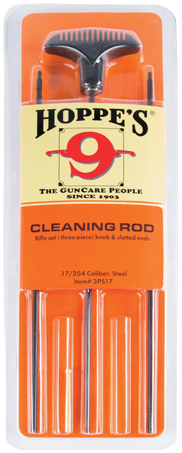 Hoppe's Cleaning Rods - Rifle - .17, .204 / Steel