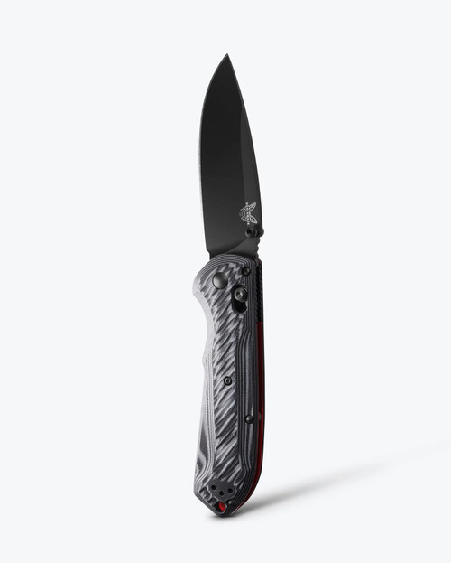 Benchmade Freek - Black layered G10, Drop-point