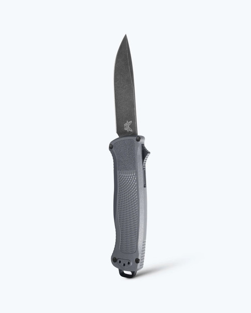 Benchmade Shootout - Dark Gray, Drop-Point