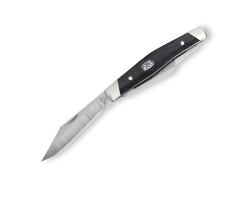 Buck 301 Stockman Knife - Wood Handle - Ebony/Nickel Silver
