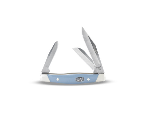 Buck 303 Cadet Knife - Synthetic Handle - Blue/Nickel Silver