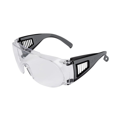 Allen Fit Over Safety Glasses, Clear