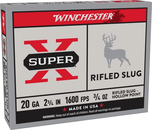 Winchester Super X 20 Gauge, 2.75" - 5 Rounds