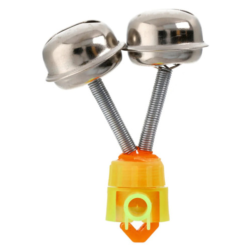 Eagle Claw Fishing Bells - Nickel, Clip-On