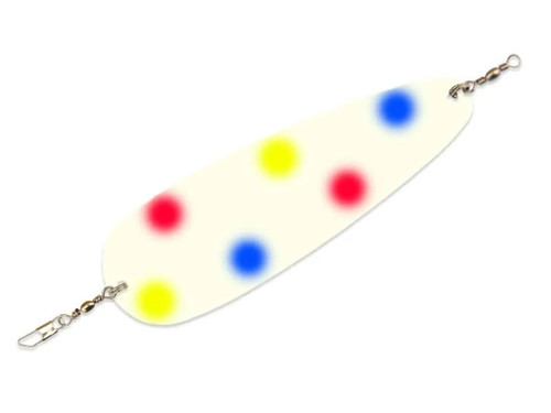 Mack's Lure Sling Blade Super Glow - Wonderbread Glow, 4 in.