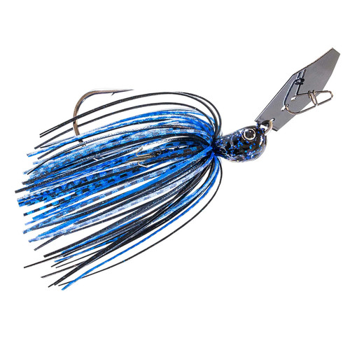 Z-Man ChatterBait JackHammer - 3/4 oz, Black/Blue