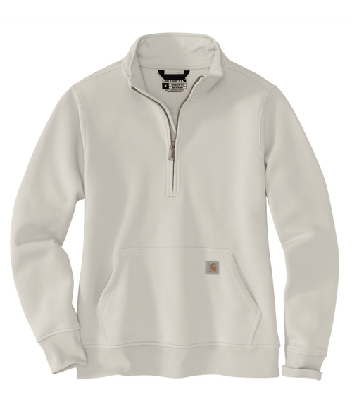 105295 L REG Malt W Clarksburg QtrZip Swtshrt -26-197219900280