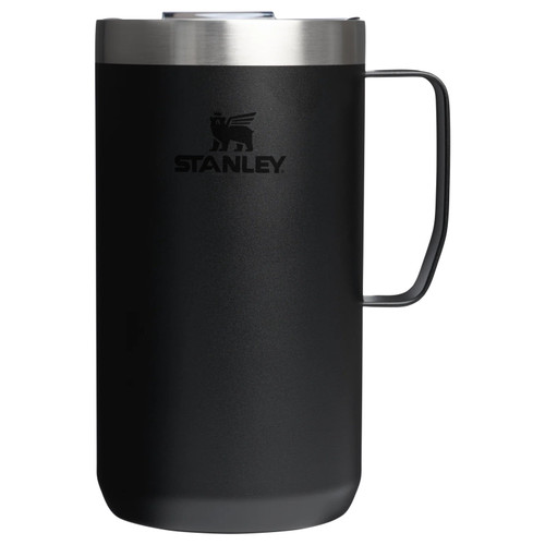 Stanley The Stay-Hot Camp Mug - 24 OZ - Black 2.0