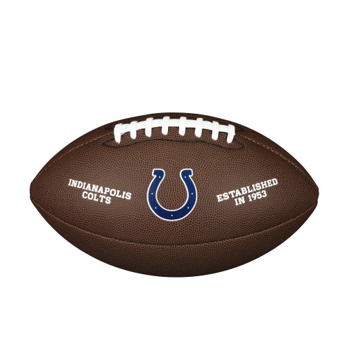 Wilson NFL Backyard Legend Football - Indianapolis Colts, Official, Deflated Bulk