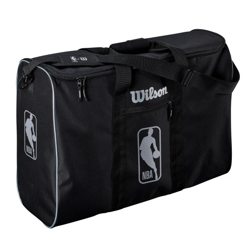Wilson NBA Authentic 6 Ball Travel Bag - Black
