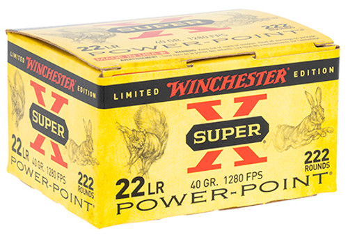 WINCHESTER SUPER X 22LR 40GR PHP X22LRPPB-020892104693