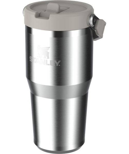Stanley IceFlow Flip Straw 2.0 Tumbler - 20 OZ - Stainless Steel Ash