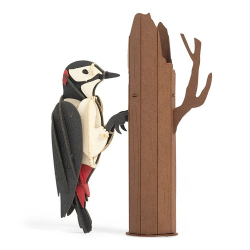 Kikkerland Woodpecker 3D Puzzle