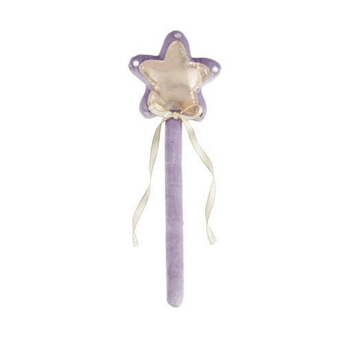 Mud Pie Purple Velvet Magic Wand